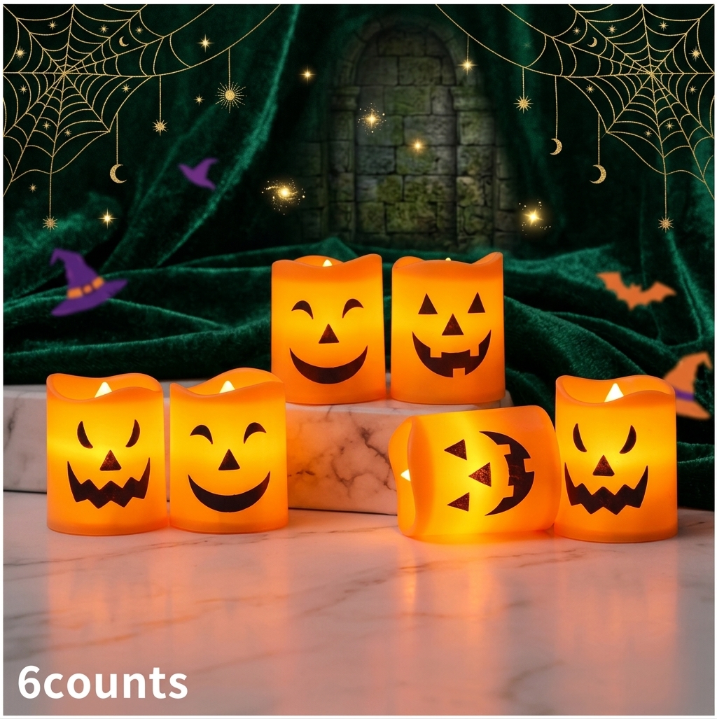 Halloween Candle LED Pumpkin Candle Lights
