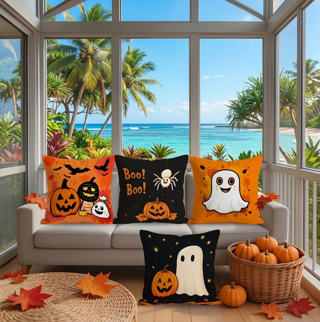 Spooky Halloween Cushion Covers - Image 3