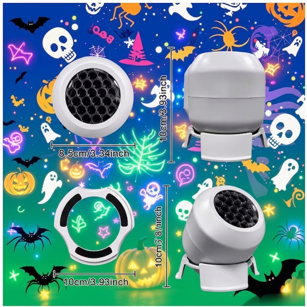 Halloween Pattern Dynamic Projection Light - Image 4