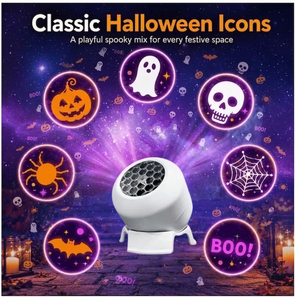 Halloween Pattern Dynamic Projection Light - Image 6